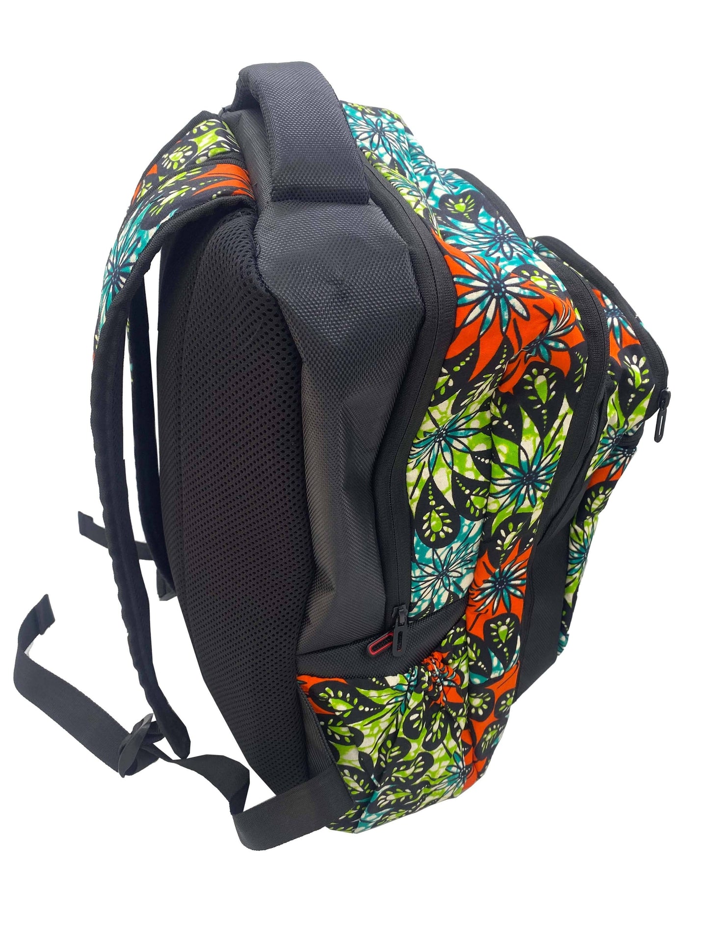 African Print Backpack | Laptop Bag
