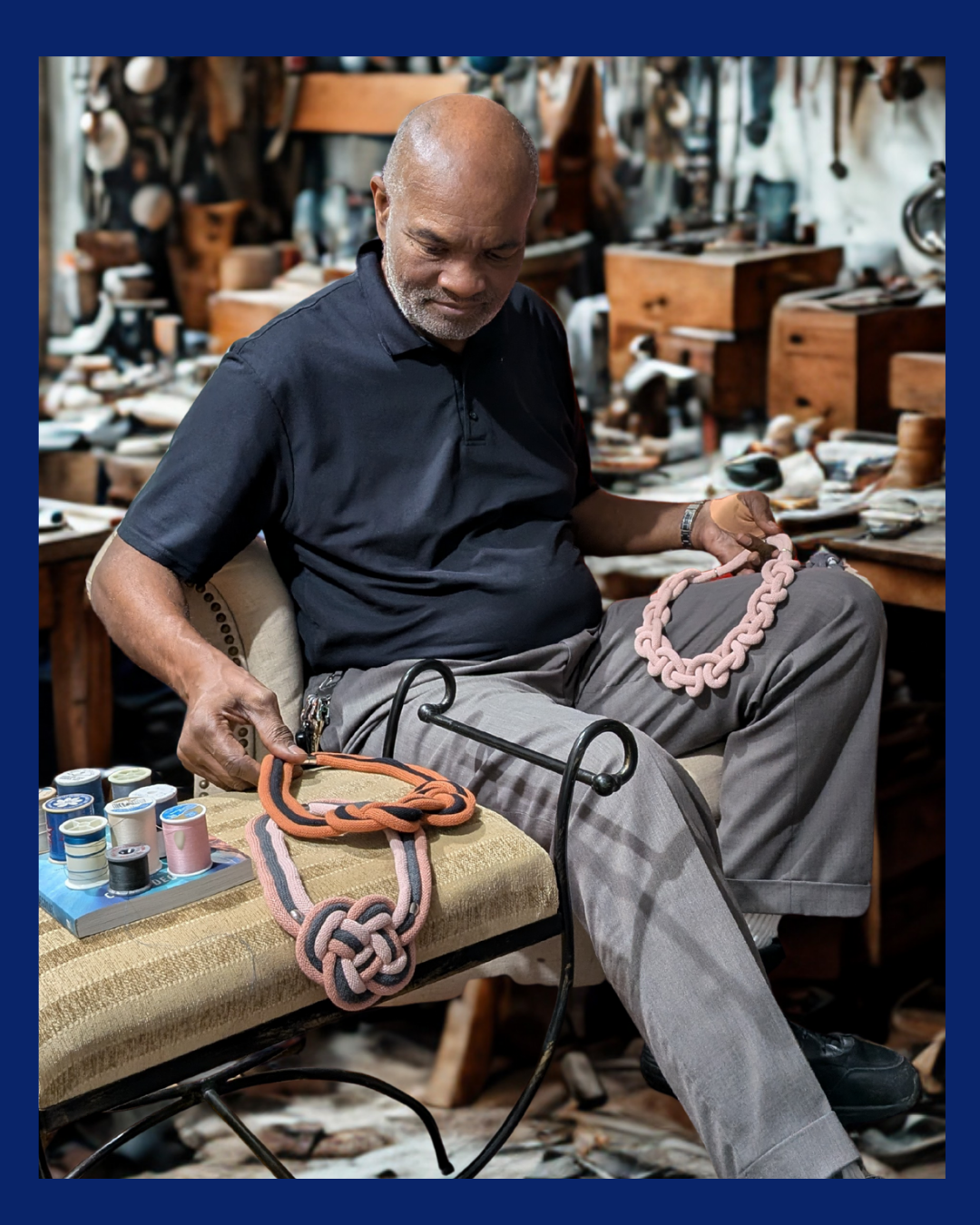 "Woven Stories: Don Johnson’s Art That Gives Back"