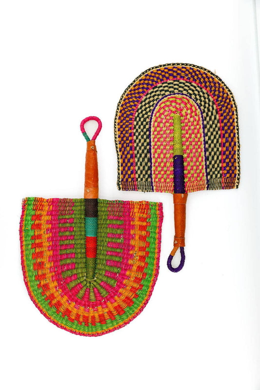Fan, handheld grass