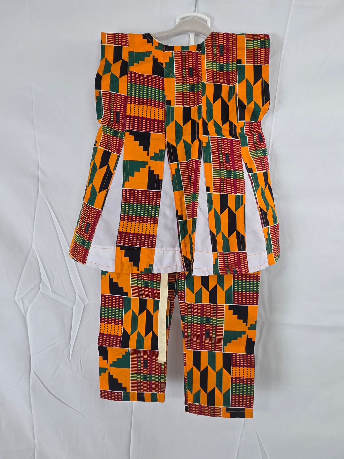 Kente Dress Pants Kids Set