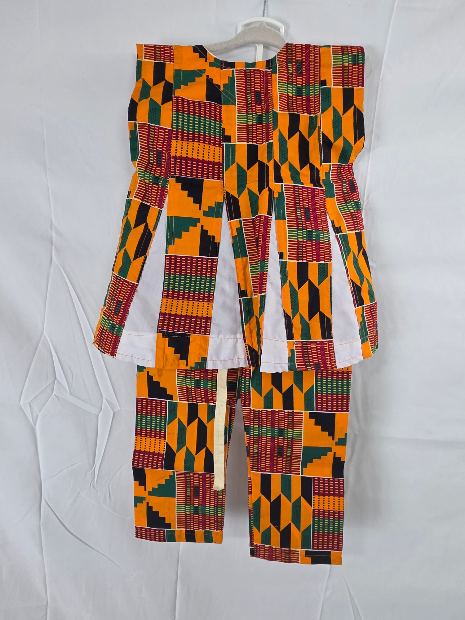 Kente Dress Pants Kids Set