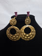 Copper Choker Earring Set