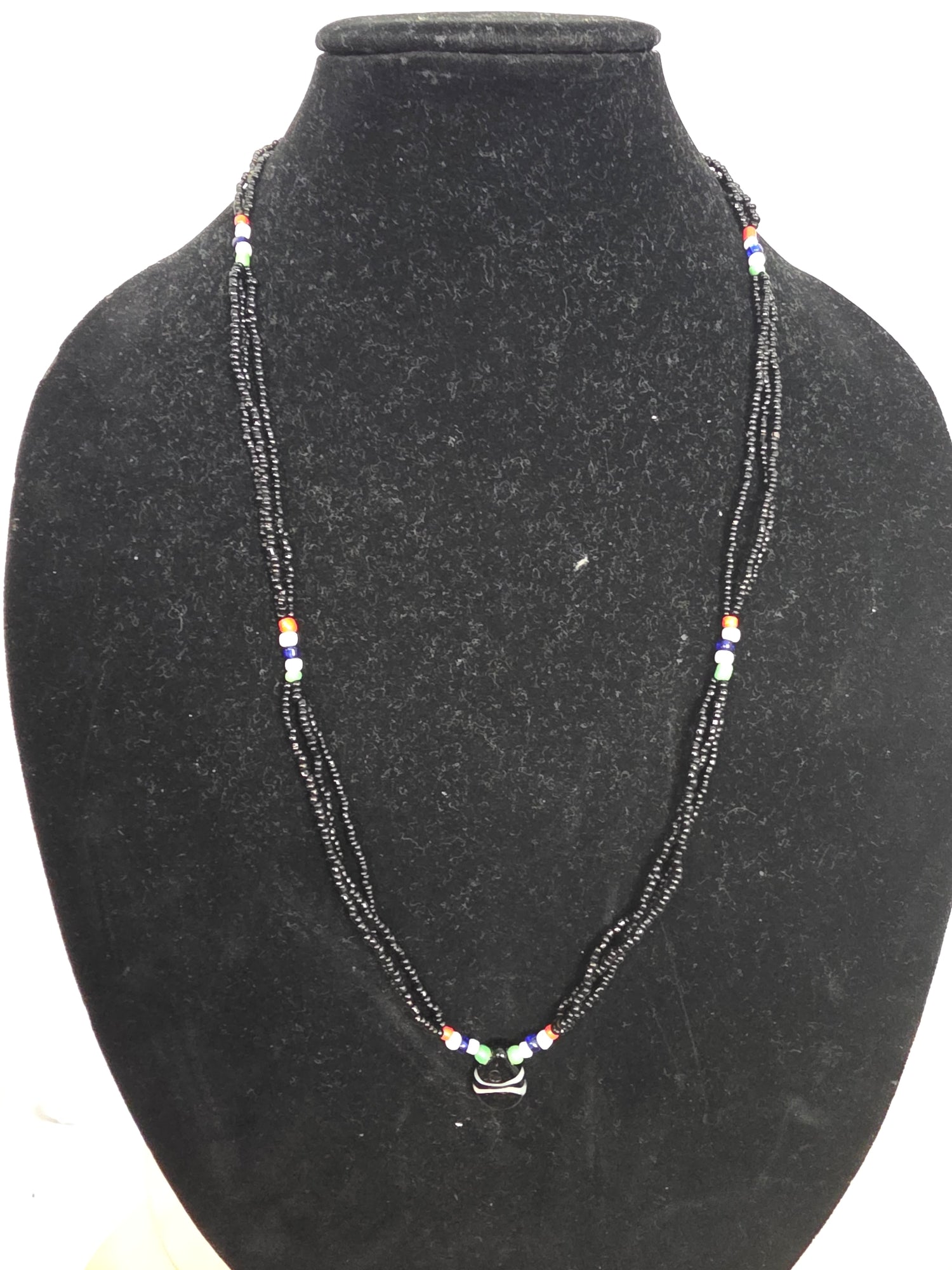 Gambian String Beaded Necklace