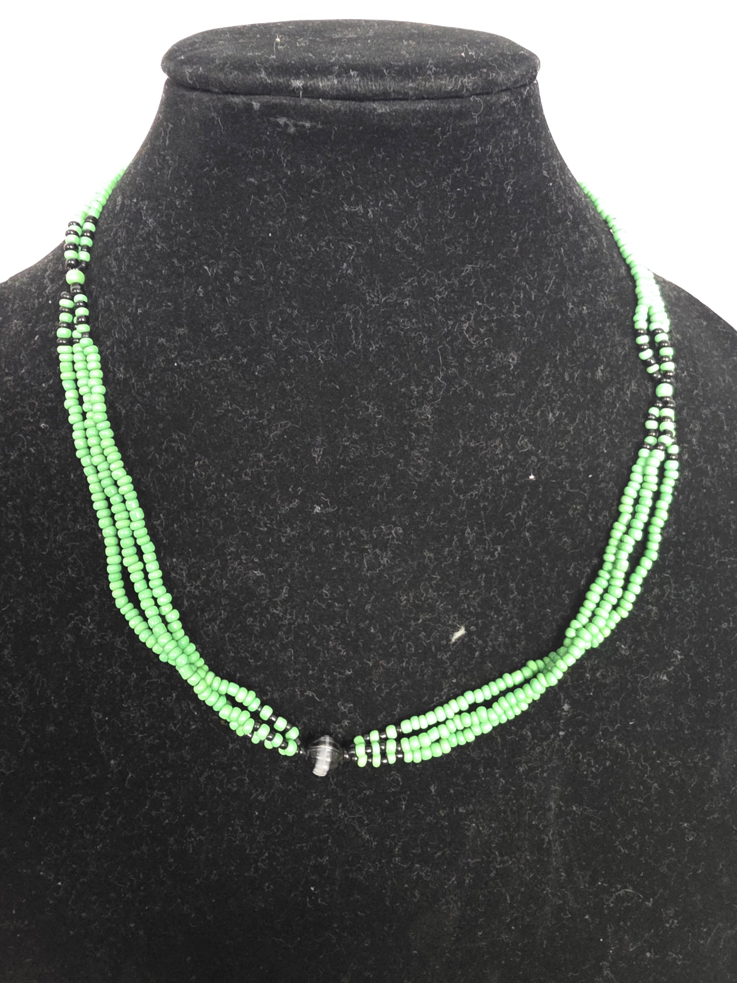 Gambian String Beaded Necklace