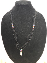 Gambian Beaded Shell Necklace
