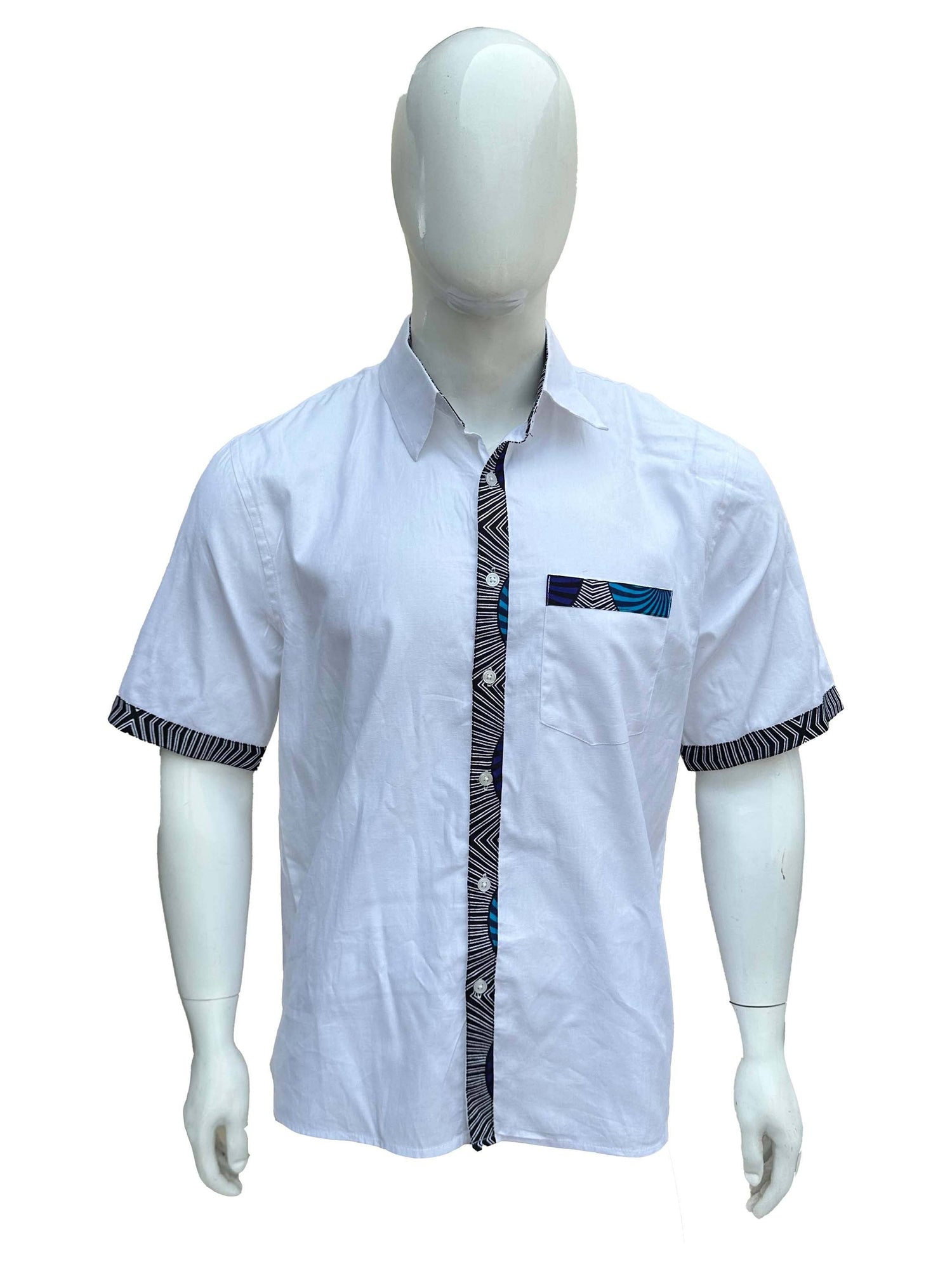 African Half Sleeves Shirt For Men