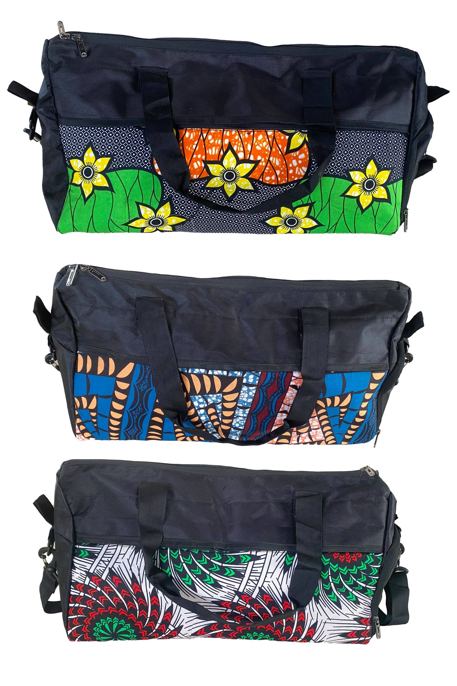 African Print Travel Bag | Gym Bag
