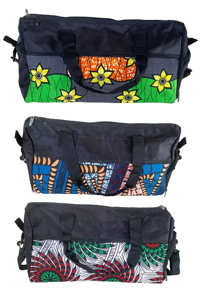 African Print Travel Bag | Gym Bag