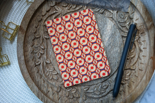 African Print Ankara-Inspired Pocket Notebooks - Circles