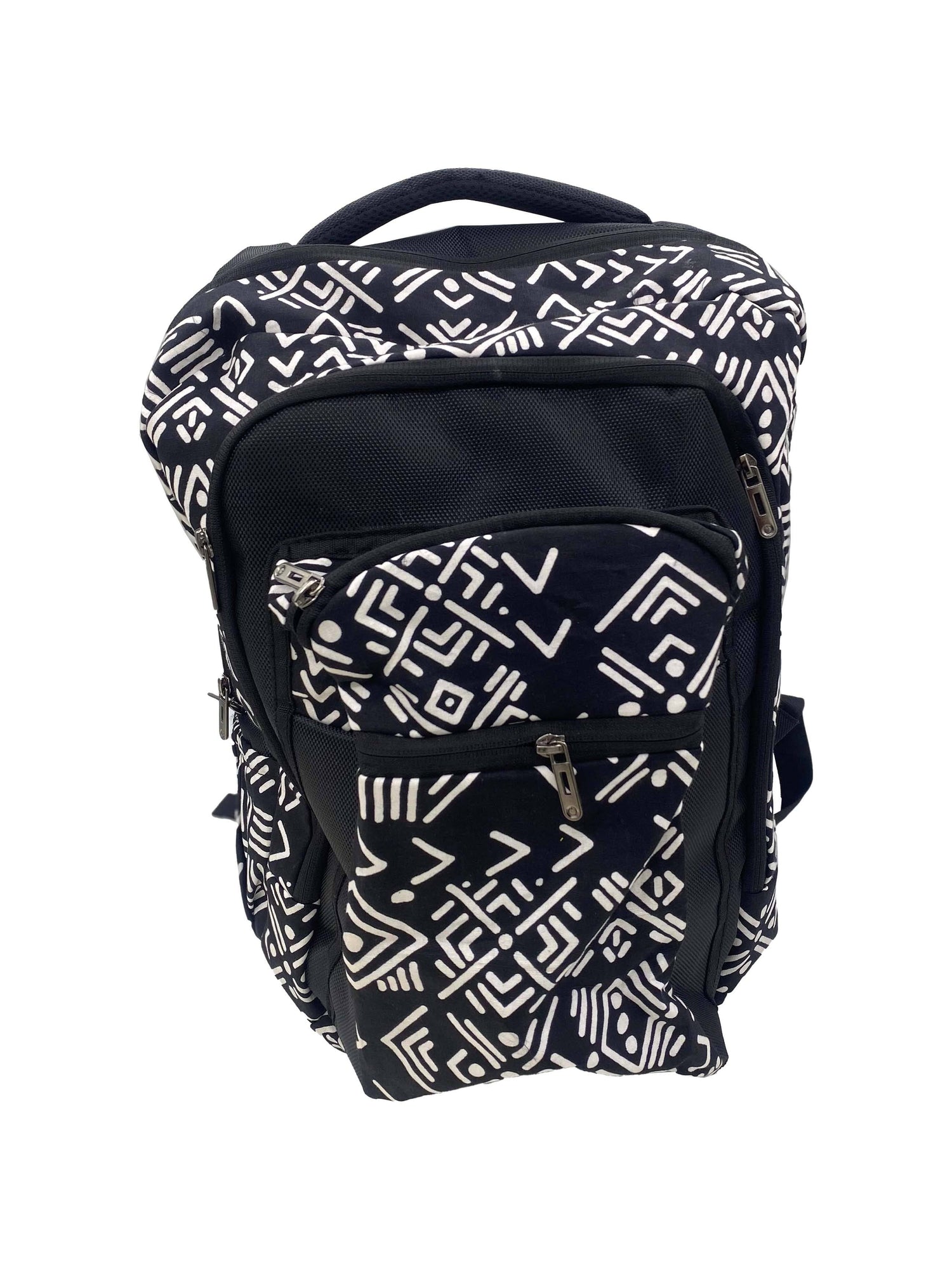 African Print Backpack | Laptop Bag