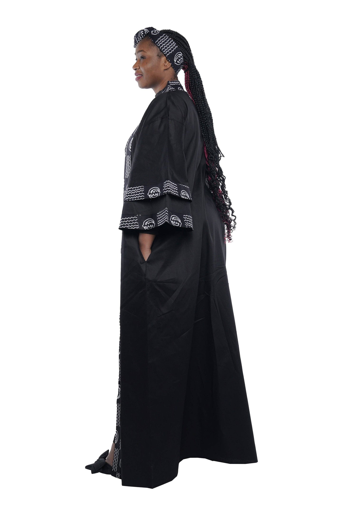 African Long Kimono | Robe | Duster | One Size