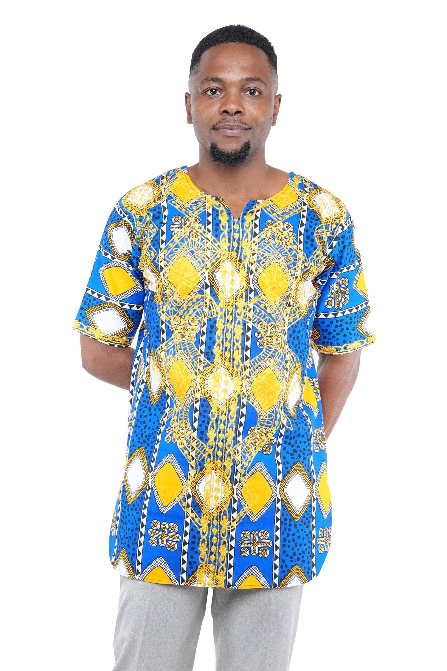 African Embroidered Shirts For Men
