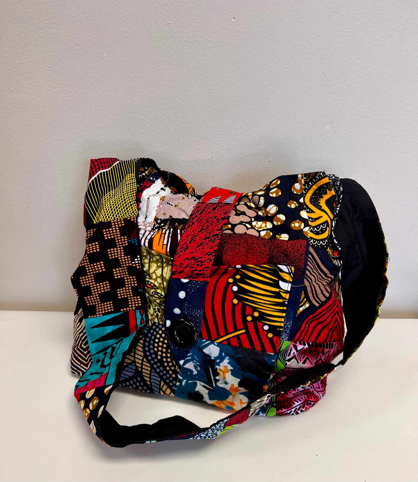 Crossbody Sling Bag, patchwork / Loise