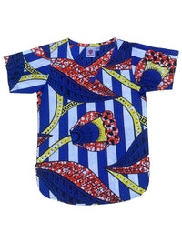 African Ankara Kente Shirt for Baby – Bold Traditional Print | Boys & Girls Unisex Top