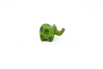 Soapstone Animal Figurine, elephant small
