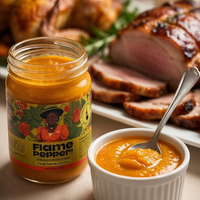 Flame Pepper Hot Sauce - 12 oz