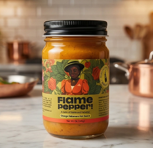 Flame Pepper Hot Sauce - 6 oz