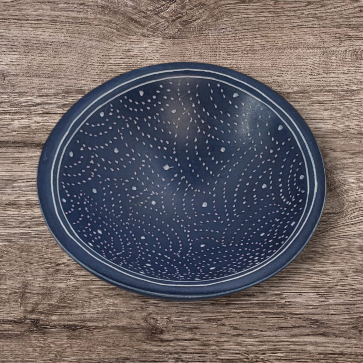 Starry Night Soapstone Dish