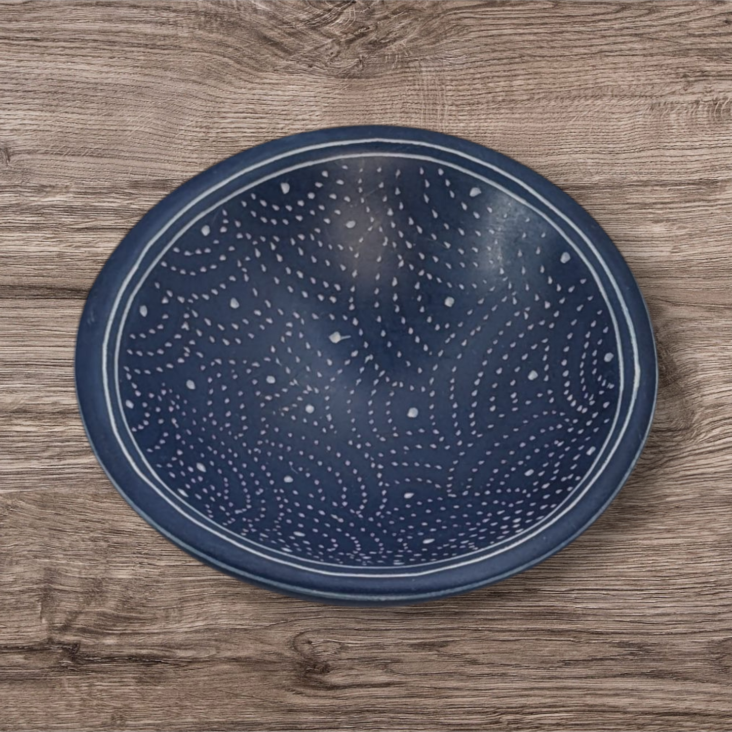 Starry Night Soapstone Dish