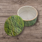 Spindle Mudcloth Soapstone Desktop Boxes