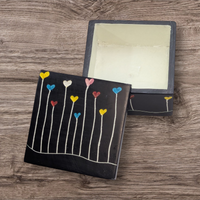 Spindle Heart Soapstone Desktop Box
