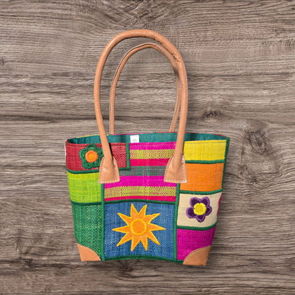 Madagascar Floral Tote Bag
