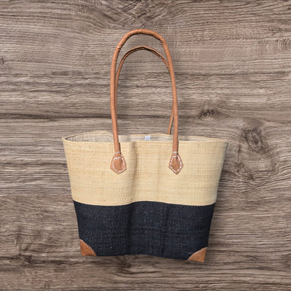Madagascar Two-Tone Tote Bag