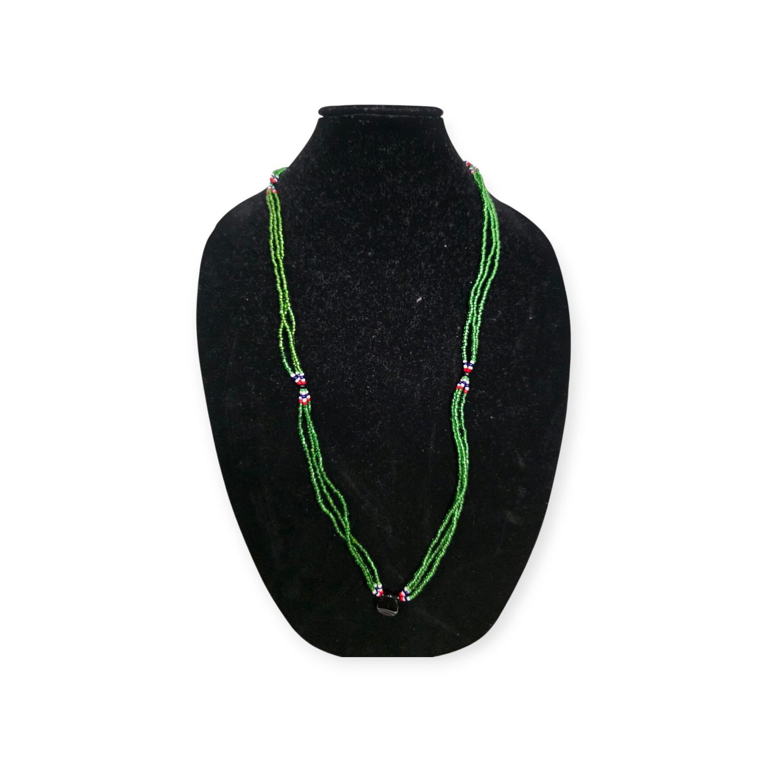 Gambian String Beaded Necklace