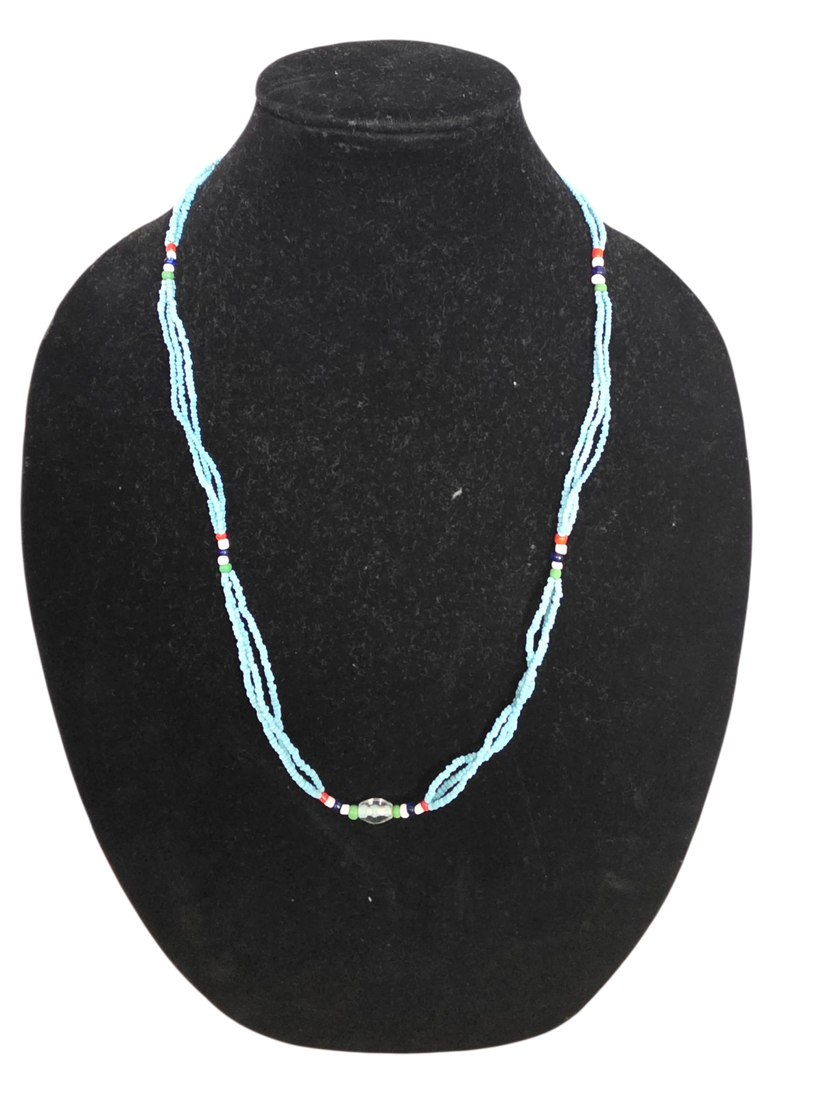 Gambian String Beaded Necklace