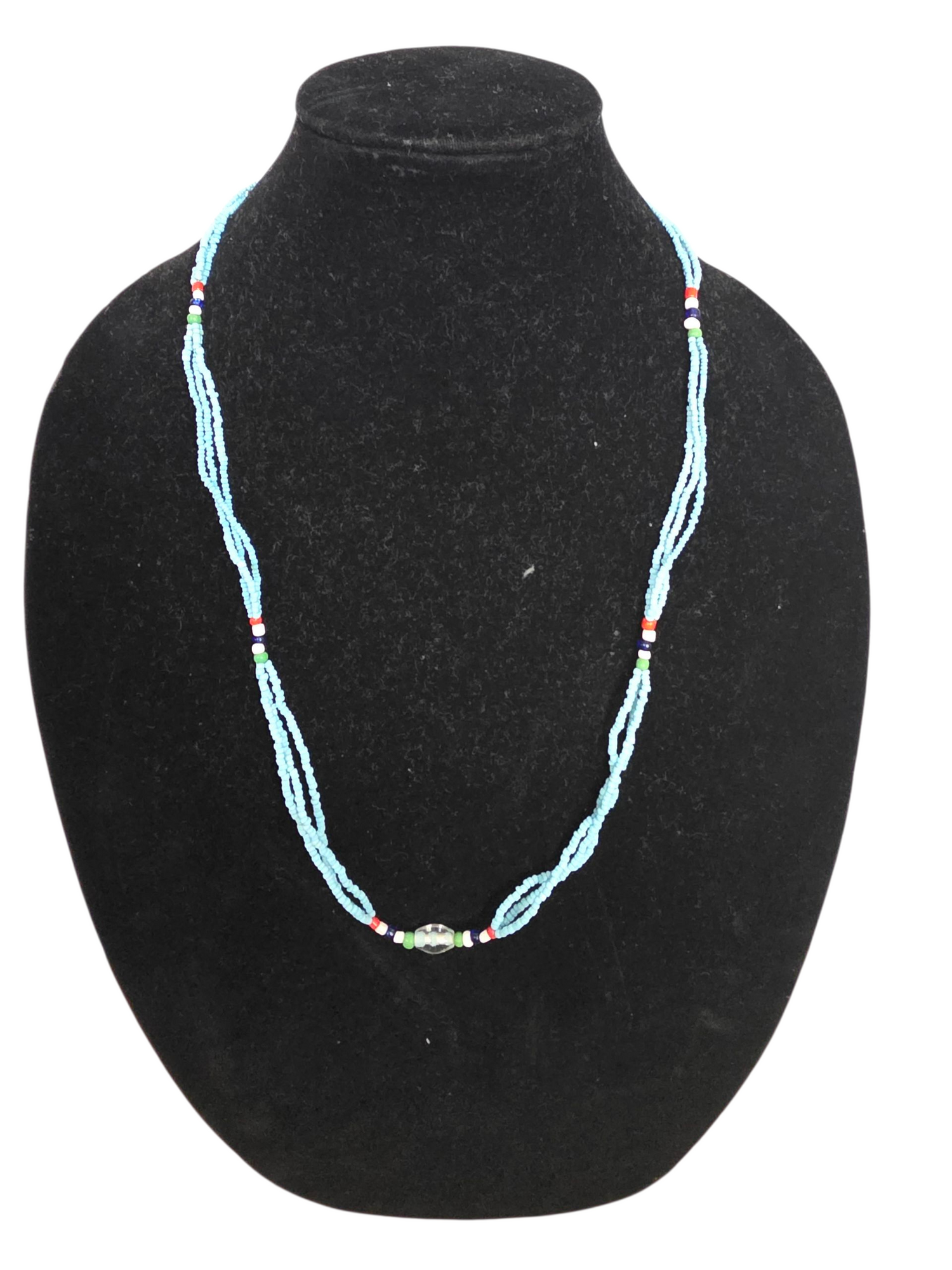 Gambian String Beaded Necklace