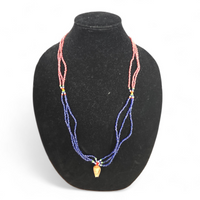 Gambian Beaded Shell Necklace