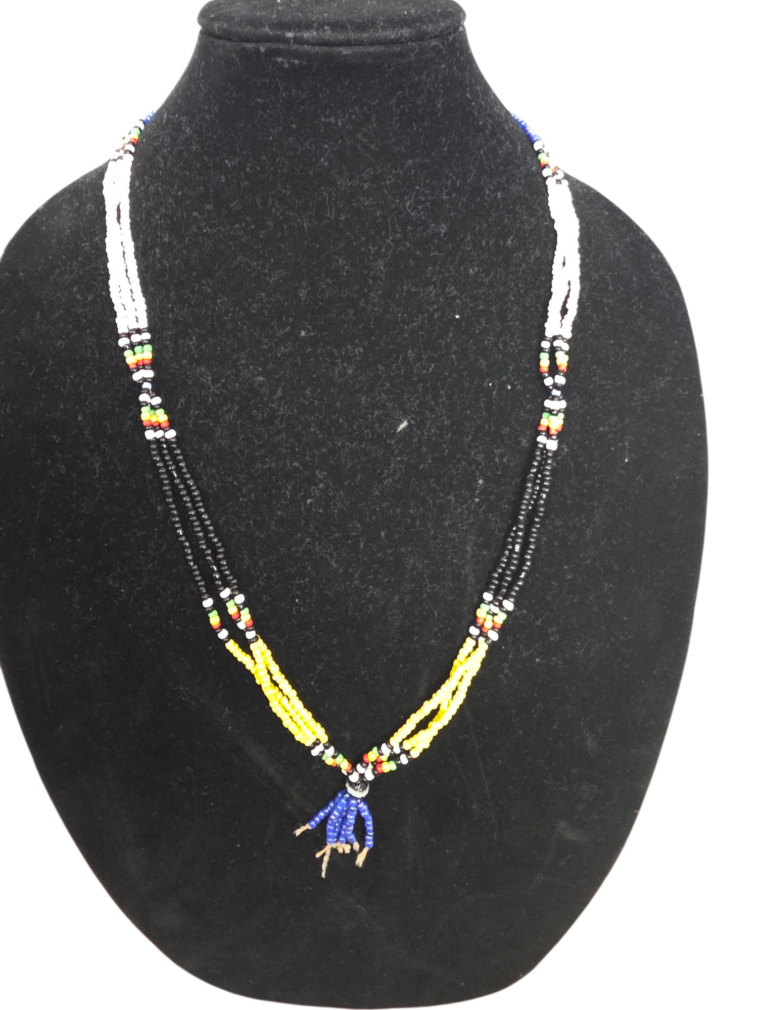 Gambian String Beaded Necklace