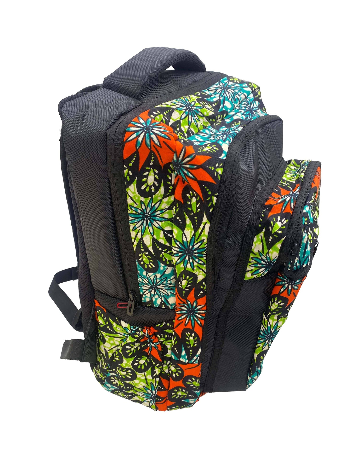African Print Backpack | Laptop Bag