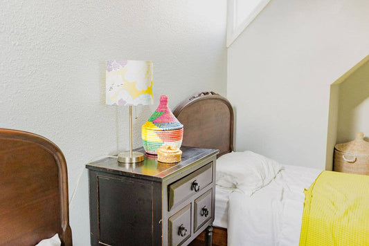 Sweet Grass Lidded Basket