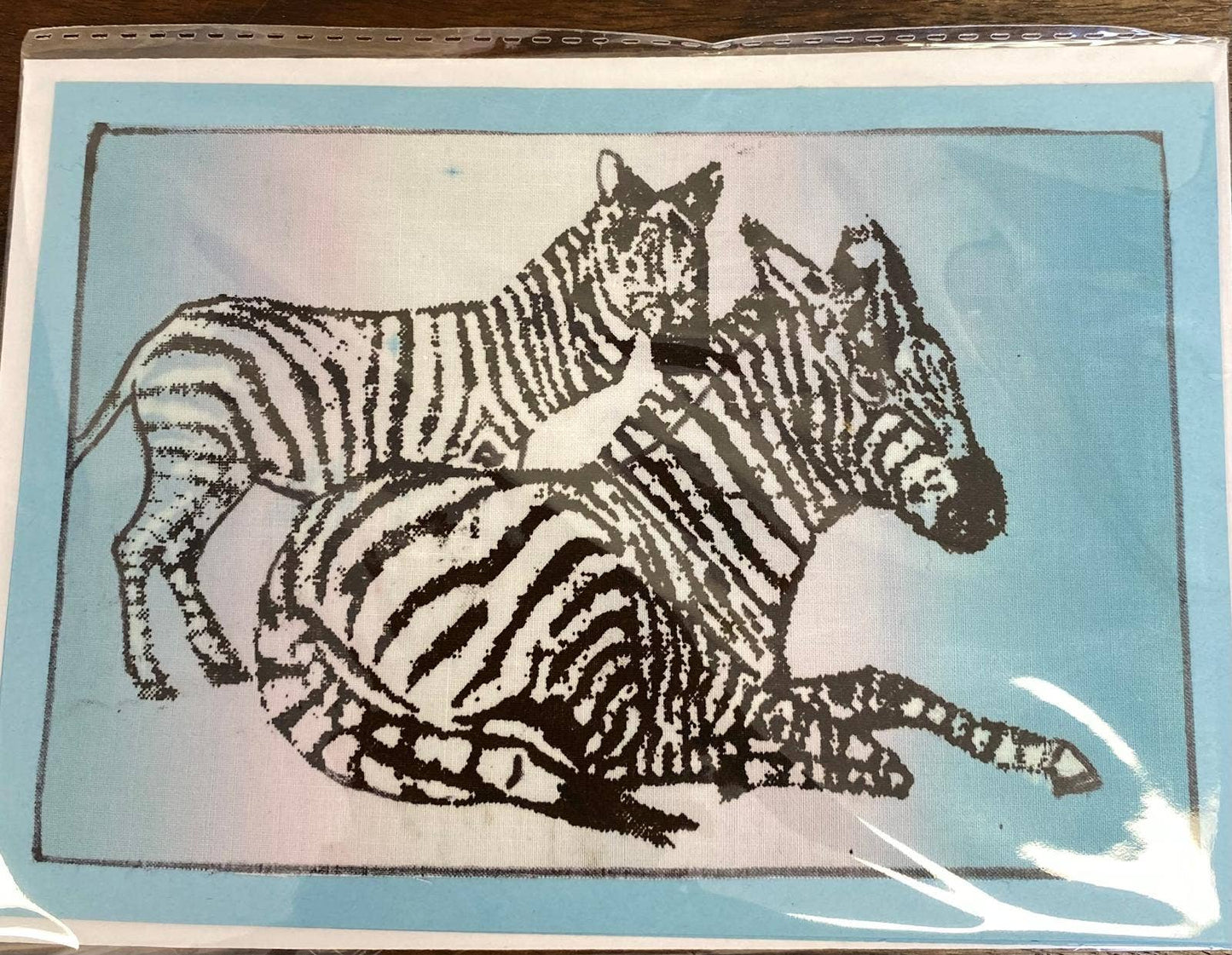 Hand-painted Greeting Cards Set, One-of-a-kind Giraffe, Zebra, Elephant, Rhino & Masai Designs, Fair Trade from Kenya
