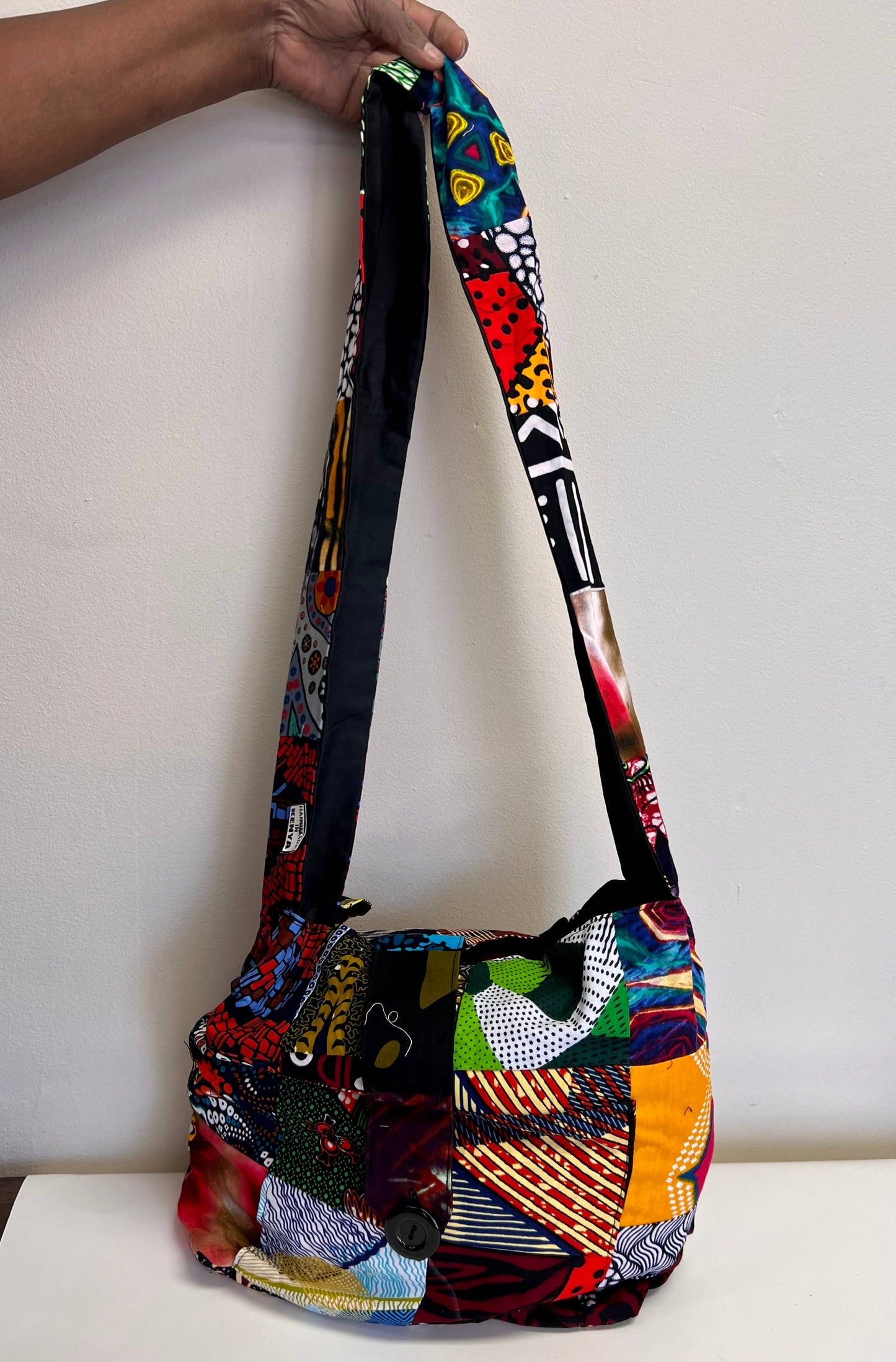 Crossbody Sling Bag, patchwork / Loise