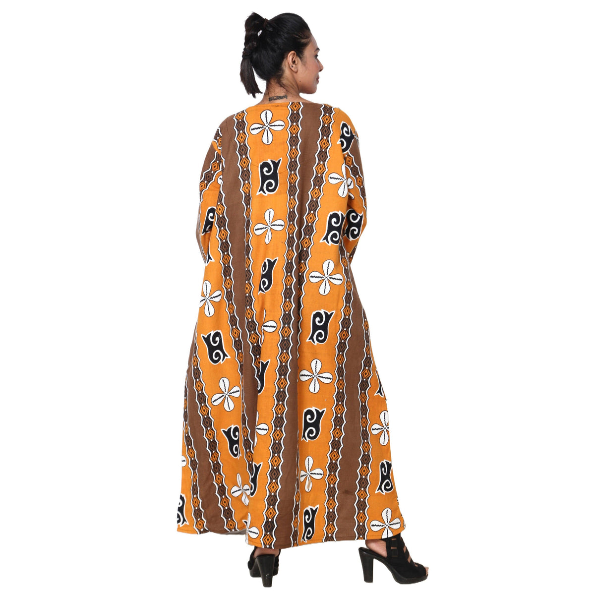 Women's Long Sleeve Loose Maxi Dress