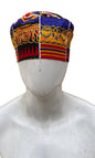 African Kente Embroidered Hat for Men