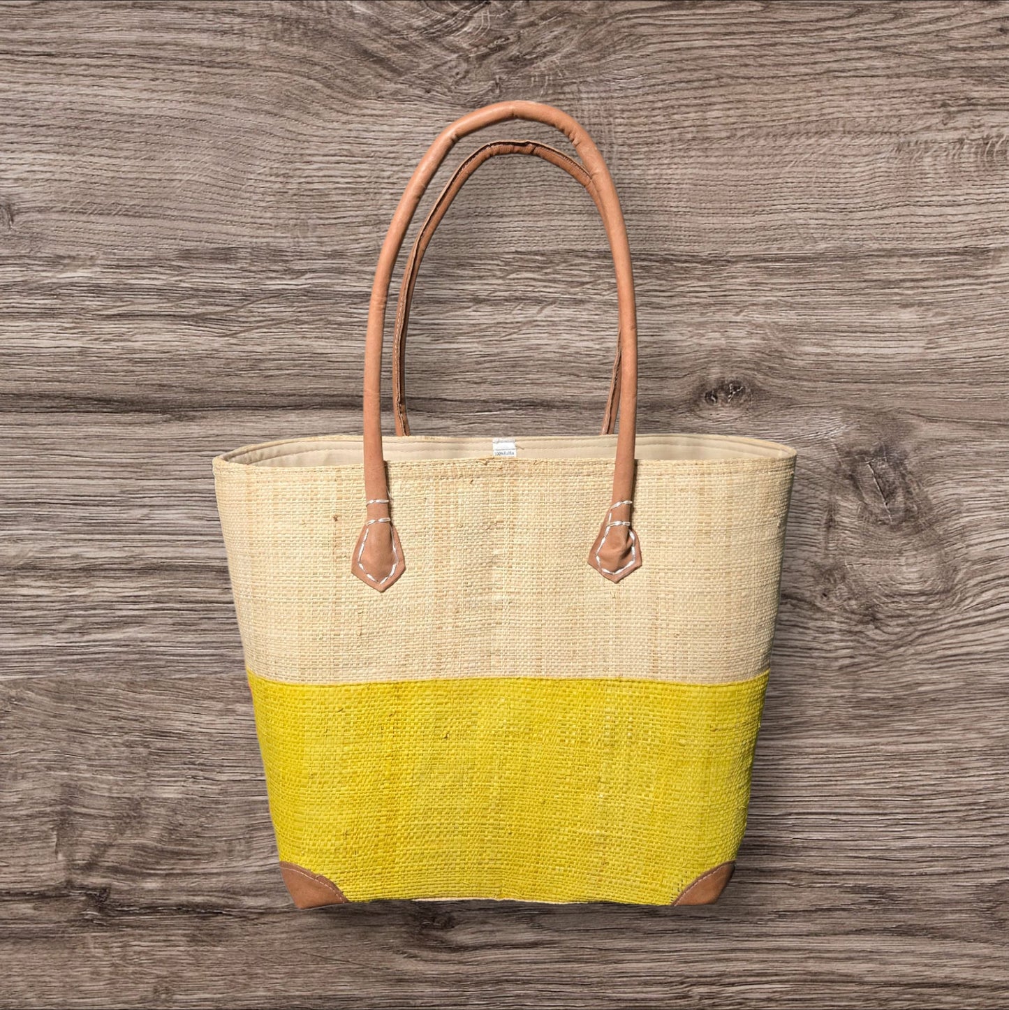 Madagascar Two-Tone Tote Bag