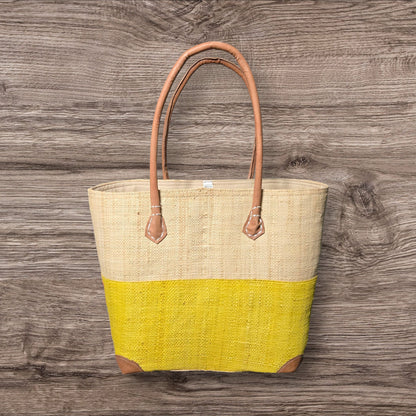Madagascar Two-Tone Tote Bag
