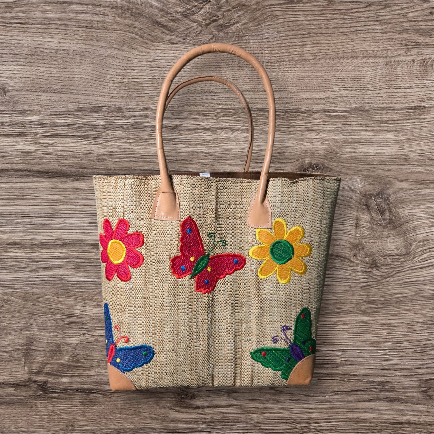 Madagascar Floral Tote Bag