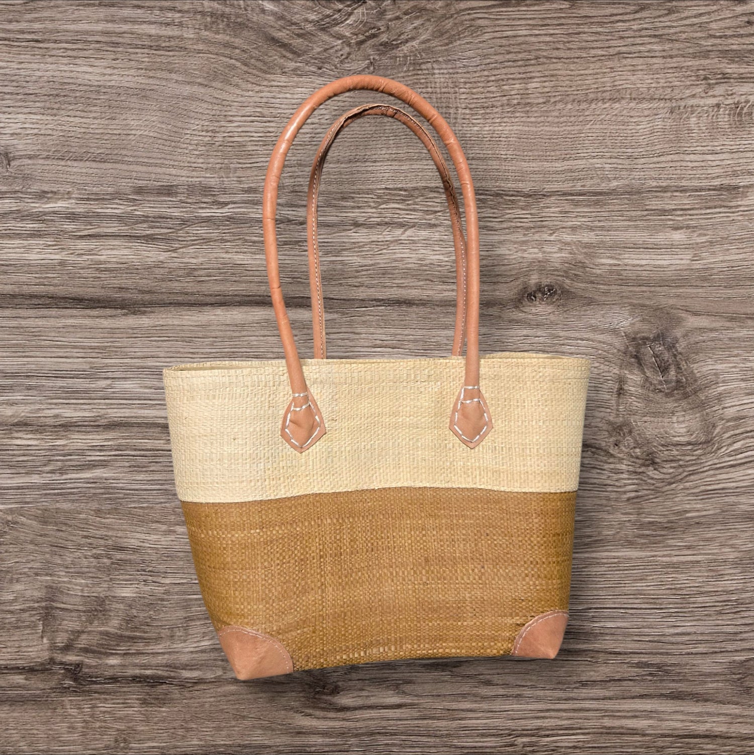 Madagascar Two-Tone Tote Bag