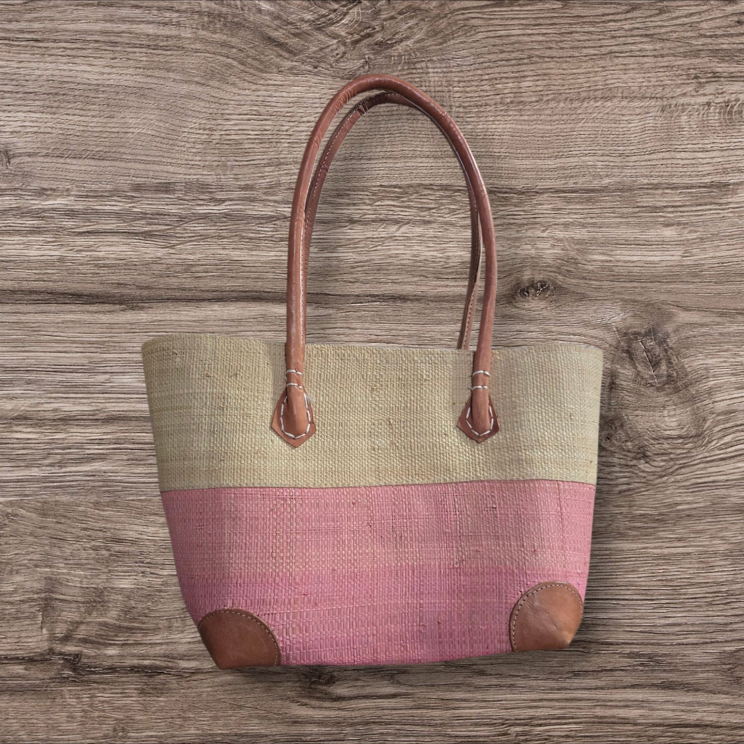 Madagascar Two-Tone Tote Bag