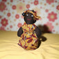 African Cloth Black Doll