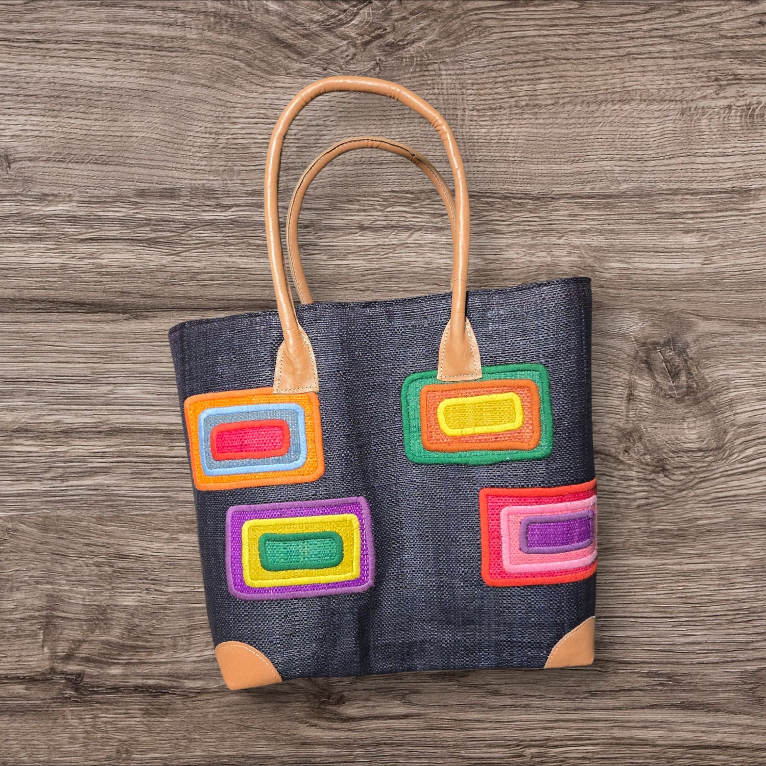 Madagascar Abstract Tote Bag